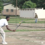 Playing Tennis